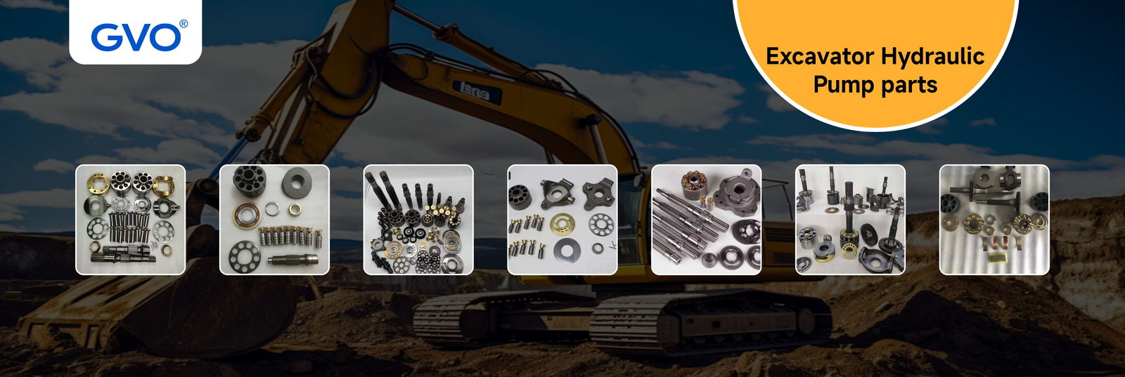 Bộ phận bơm thủy lực máy xúc