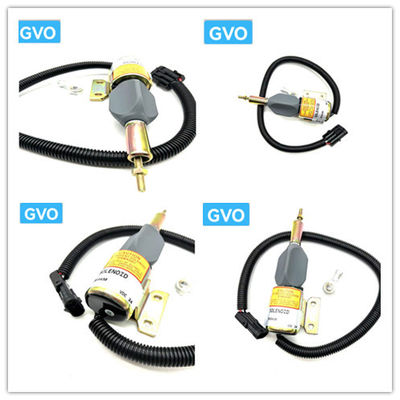 3935430 Bộ phận máy đào Cummins động cơ 6BT dầu ngắt van điện điện tử ngắt lửa thiết bị ngắt lửa chuyển đổi 3935432 SA-4755-24